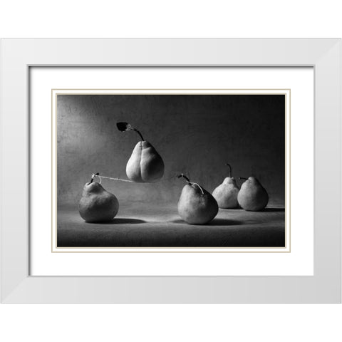 The Circus White Modern Wood Framed Art Print with Double Matting by Ivanova, Victoria