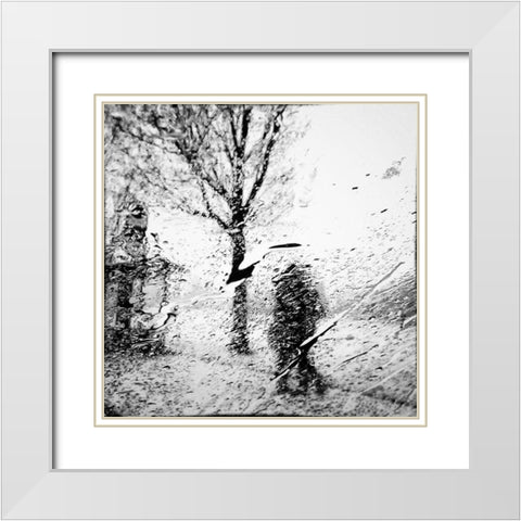 We Ll Stay Together White Modern Wood Framed Art Print with Double Matting by Tommi