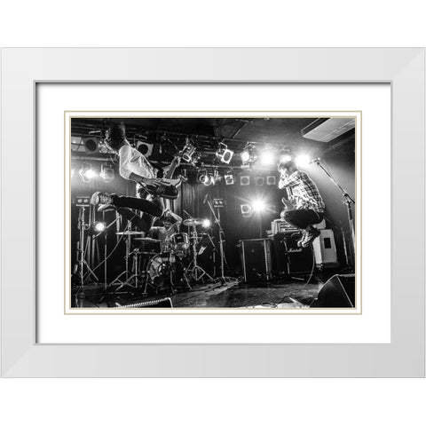 Onstagephotography White Modern Wood Framed Art Print with Double Matting by Nakamatsu, Kenji