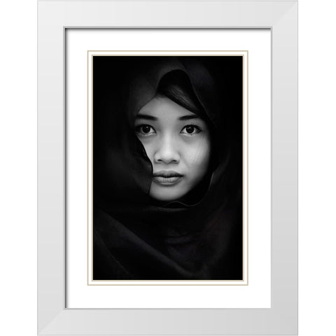 Yuliastuti White Modern Wood Framed Art Print with Double Matting by Yudhi Winarno, Teguh