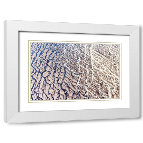 Black And White White Modern Wood Framed Art Print with Double Matting by Gil Raga, Joan