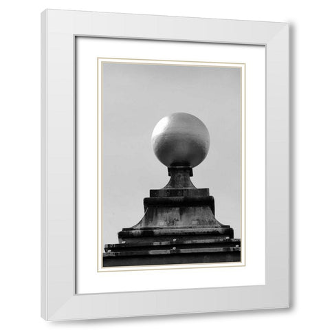 Architectural Detail, Blenheim Palace White Modern Wood Framed Art Print with Double Matting by Blue, Cyril