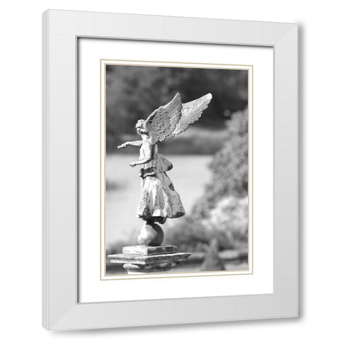 Architectural Detail, Blenheim Palace White Modern Wood Framed Art Print with Double Matting by Blue, Cyril