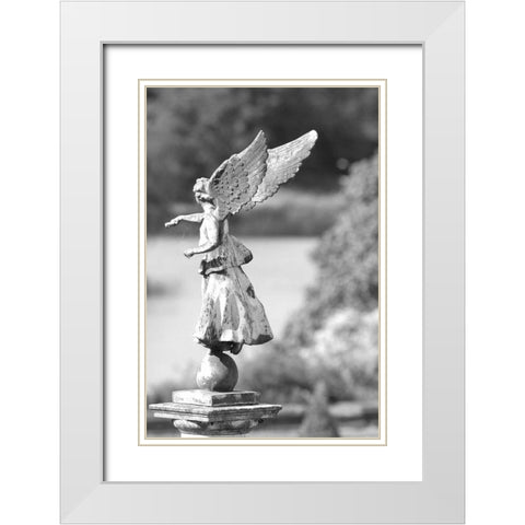 Architectural Detail, Blenheim Palace White Modern Wood Framed Art Print with Double Matting by Blue, Cyril