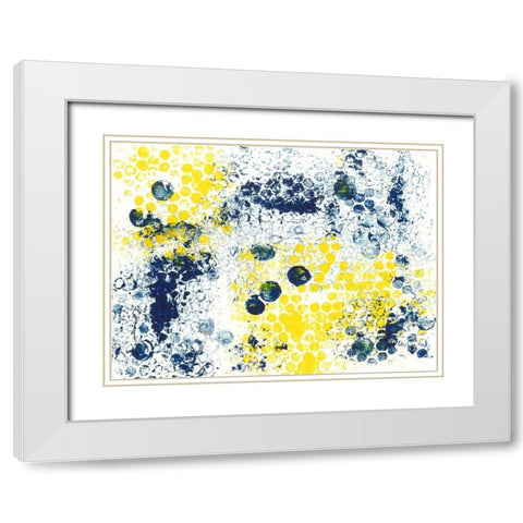 You Are Here I White Modern Wood Framed Art Print with Double Matting by Carroccio, Lisa