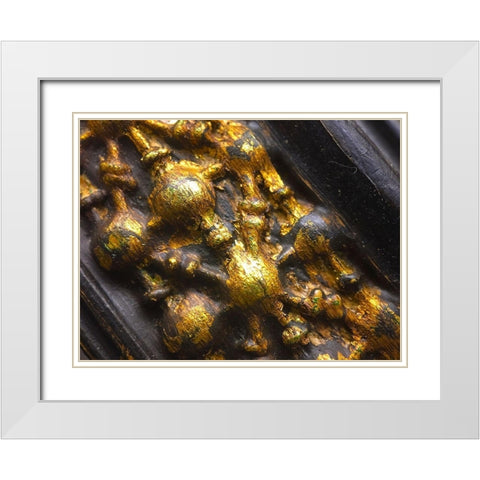 Frame Pic II White Modern Wood Framed Art Print with Double Matting by Grayscale