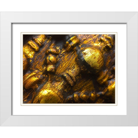 Frame Pic III White Modern Wood Framed Art Print with Double Matting by Grayscale