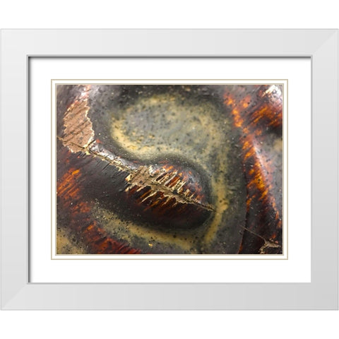 Frame Pic V White Modern Wood Framed Art Print with Double Matting by Grayscale