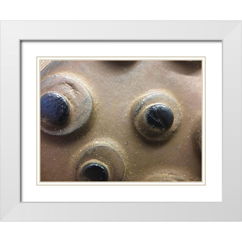 Frame Pic VI White Modern Wood Framed Art Print with Double Matting by Grayscale