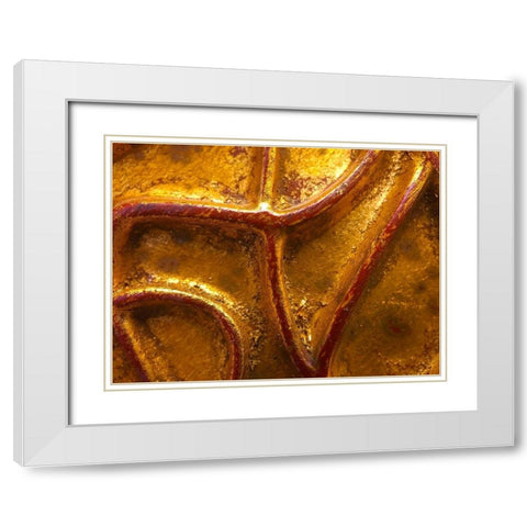 Frame Pic X White Modern Wood Framed Art Print with Double Matting by Grayscale