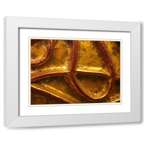 Frame Pic XI White Modern Wood Framed Art Print with Double Matting by Grayscale