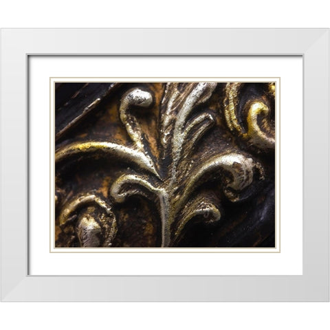 Frame Pic XII White Modern Wood Framed Art Print with Double Matting by Grayscale