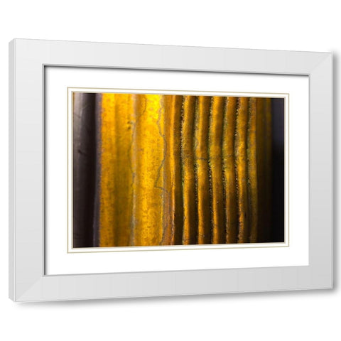 Frame Pic XIII White Modern Wood Framed Art Print with Double Matting by Grayscale