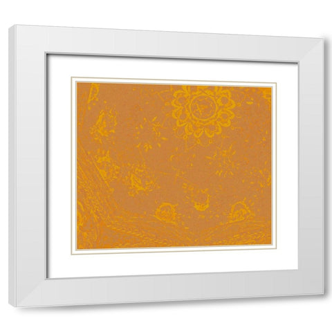 San Xavier Dome IV White Modern Wood Framed Art Print with Double Matting by Popcorn