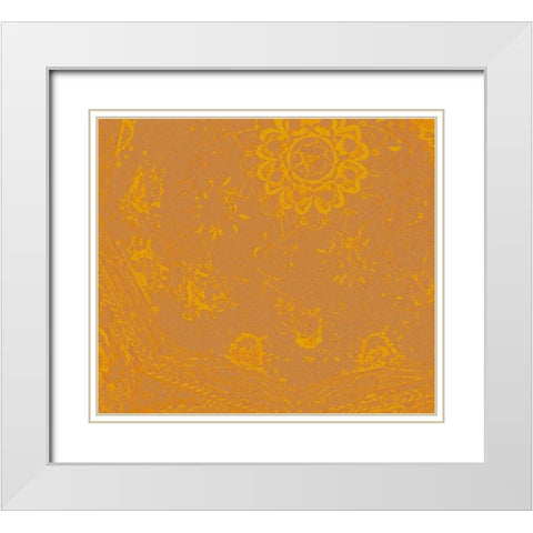 San Xavier Dome IV White Modern Wood Framed Art Print with Double Matting by Popcorn
