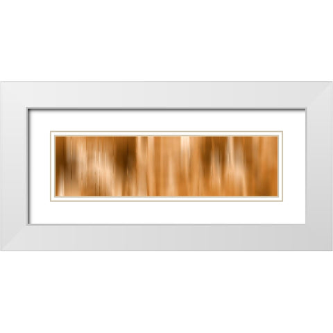 Copper Shine White Modern Wood Framed Art Print with Double Matting by Tenoever, William
