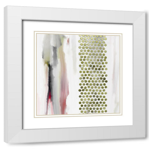 Blank Spaces 2 White Modern Wood Framed Art Print with Double Matting by Tenoever, William