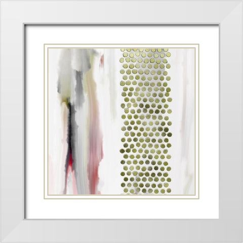 Blank Spaces 2 White Modern Wood Framed Art Print with Double Matting by Tenoever, William