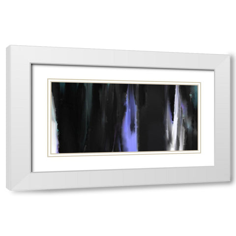 Blank Spaces 4 White Modern Wood Framed Art Print with Double Matting by Tenoever, William