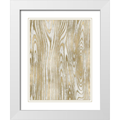 Movement II White Modern Wood Framed Art Print with Double Matting by Carson, Danielle