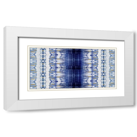 Adorn Panel White Modern Wood Framed Art Print with Double Matting by Roberts, Ellie