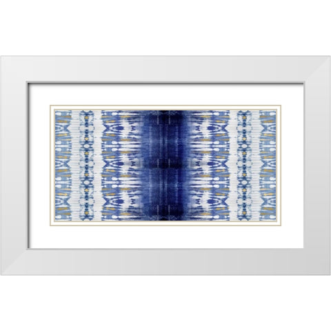 Adorn Panel White Modern Wood Framed Art Print with Double Matting by Roberts, Ellie