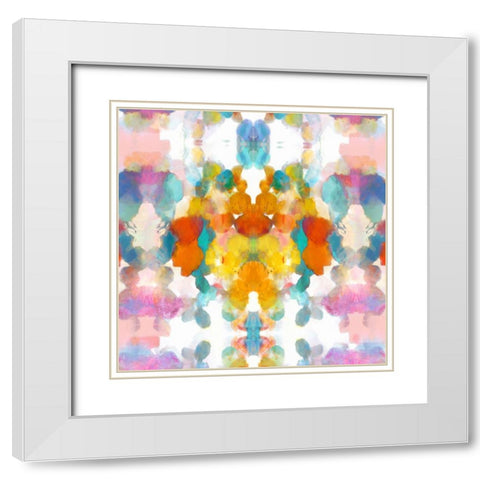 Focal Point White Modern Wood Framed Art Print with Double Matting by Blake, Madeline