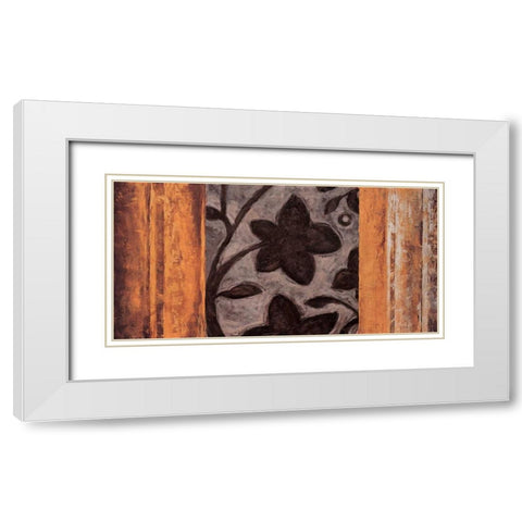 Retreat I White Modern Wood Framed Art Print with Double Matting by Lange, Erin