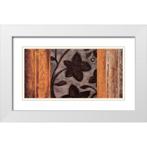 Retreat I White Modern Wood Framed Art Print with Double Matting by Lange, Erin