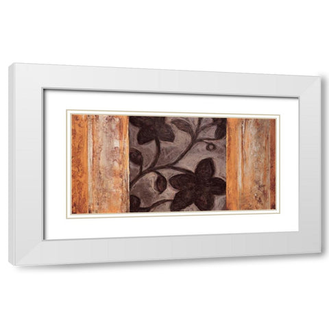 Retreat II White Modern Wood Framed Art Print with Double Matting by Lange, Erin