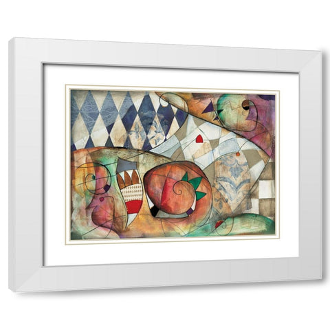 Premiere II White Modern Wood Framed Art Print with Double Matting by Waugh, Eric