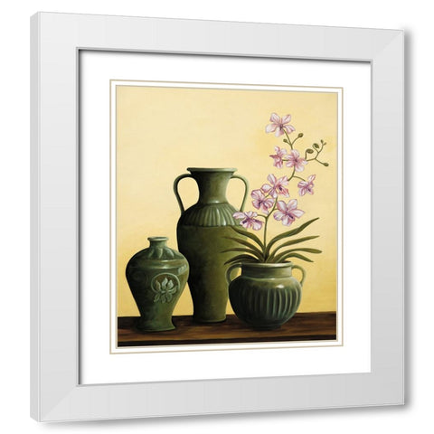 Interior Setting I White Modern Wood Framed Art Print with Double Matting by Brighton, Grace