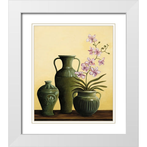 Interior Setting I White Modern Wood Framed Art Print with Double Matting by Brighton, Grace