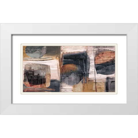 Perpetual Motion White Modern Wood Framed Art Print with Double Matting by Ritts, Graham