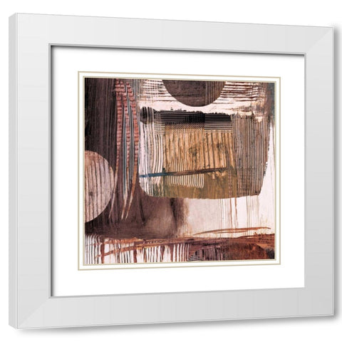 Natural Movement I White Modern Wood Framed Art Print with Double Matting by Ritts, Graham