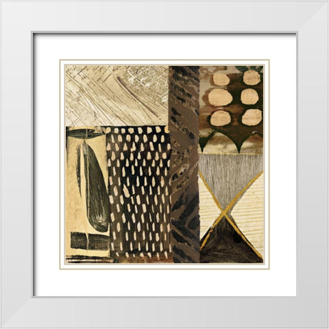 Malawi II White Modern Wood Framed Art Print with Double Matting by Ritts, Graham