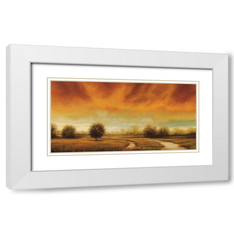Moment to Moment White Modern Wood Framed Art Print with Double Matting by Williams, Gregory
