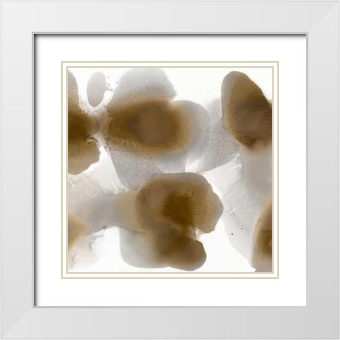 Perspective I White Modern Wood Framed Art Print with Double Matting by Carlson, Hannah