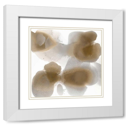 Perspective II White Modern Wood Framed Art Print with Double Matting by Carlson, Hannah