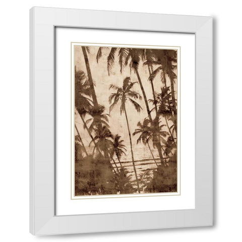 Trade Winds I White Modern Wood Framed Art Print with Double Matting by Seba, John