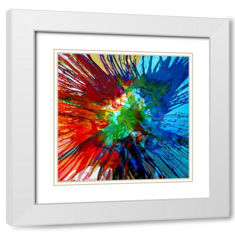 Not Shy IV White Modern Wood Framed Art Print with Double Matting by Evans, Josh