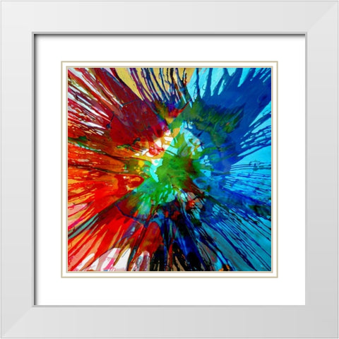 Not Shy IV White Modern Wood Framed Art Print with Double Matting by Evans, Josh