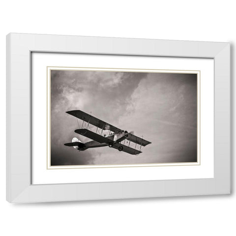 Jenny White Modern Wood Framed Art Print with Double Matting by Slemp, John