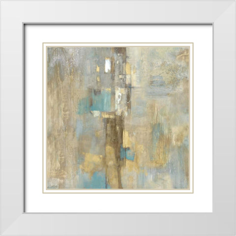 Charmed I White Modern Wood Framed Art Print with Double Matting by Turner, Justin