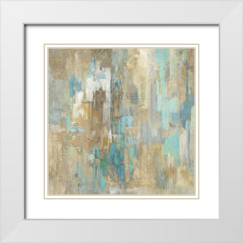 Charmed II White Modern Wood Framed Art Print with Double Matting by Turner, Justin