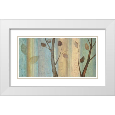 Hush II White Modern Wood Framed Art Print with Double Matting by Douglas, Kelly