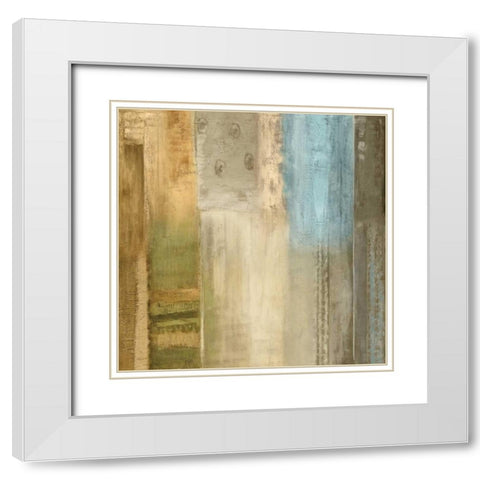On The Level I White Modern Wood Framed Art Print with Double Matting by Morrison, Kurt