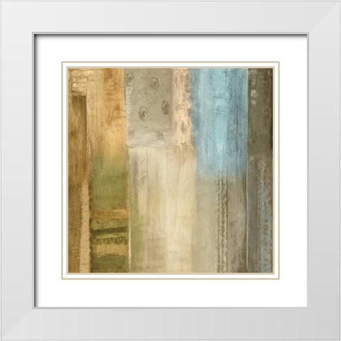 On The Level I White Modern Wood Framed Art Print with Double Matting by Morrison, Kurt