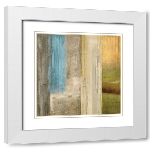 On The Level II White Modern Wood Framed Art Print with Double Matting by Morrison, Kurt