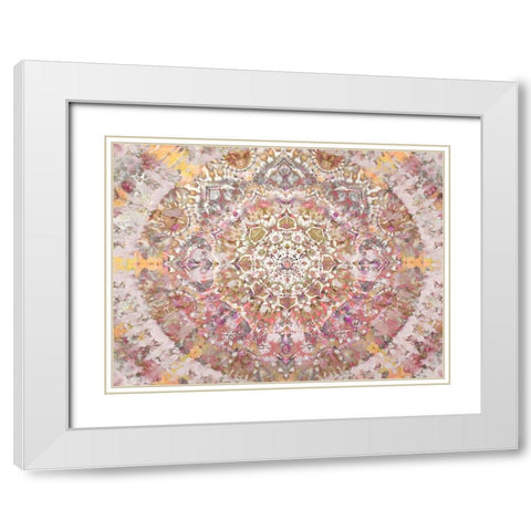 Tapestry Dream II White Modern Wood Framed Art Print with Double Matting by Kearns, Molly